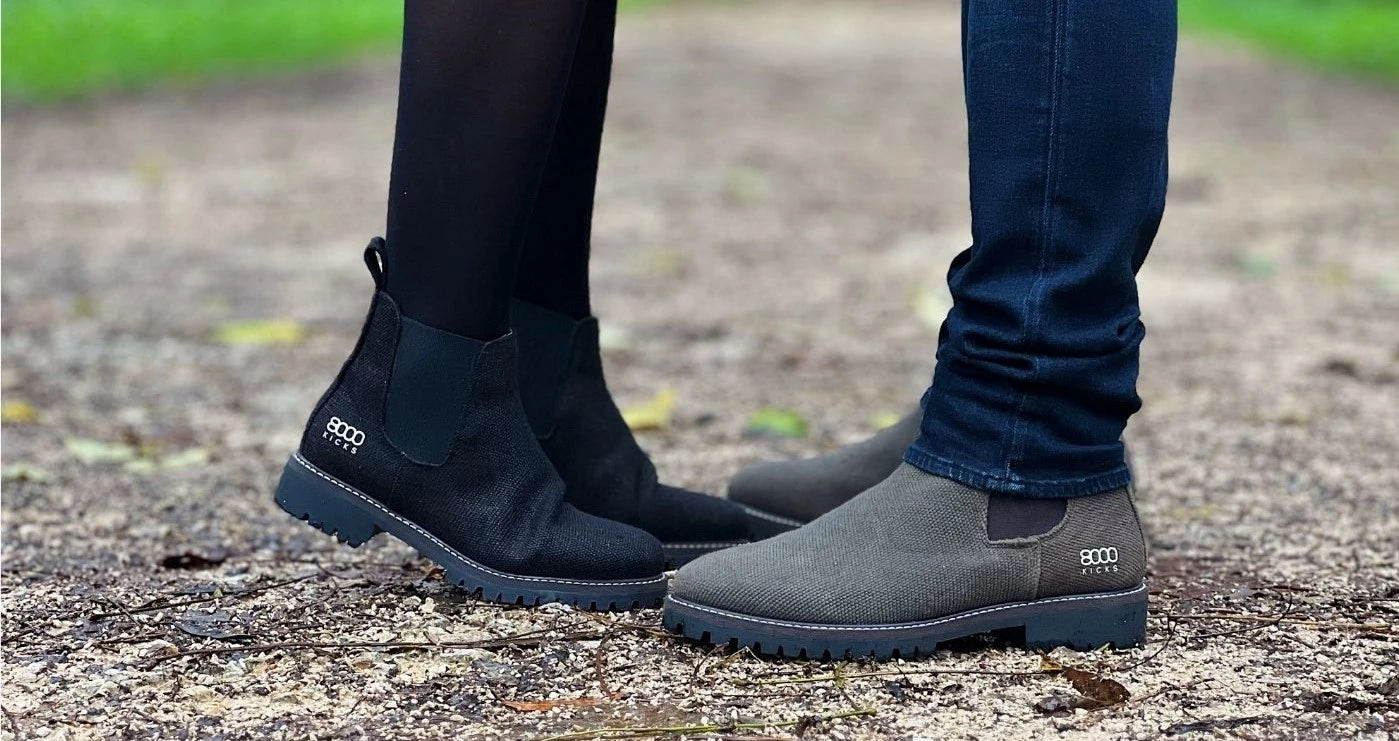 Ankle Boots 8000 Kicks 9 -(42) Hemp Black Chelsea Pull-On Comfort Casual Boots 2_ac2a4238-776a-4905-a4d0-  main image 3