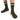 Striped Hemp Socks in Dark Green