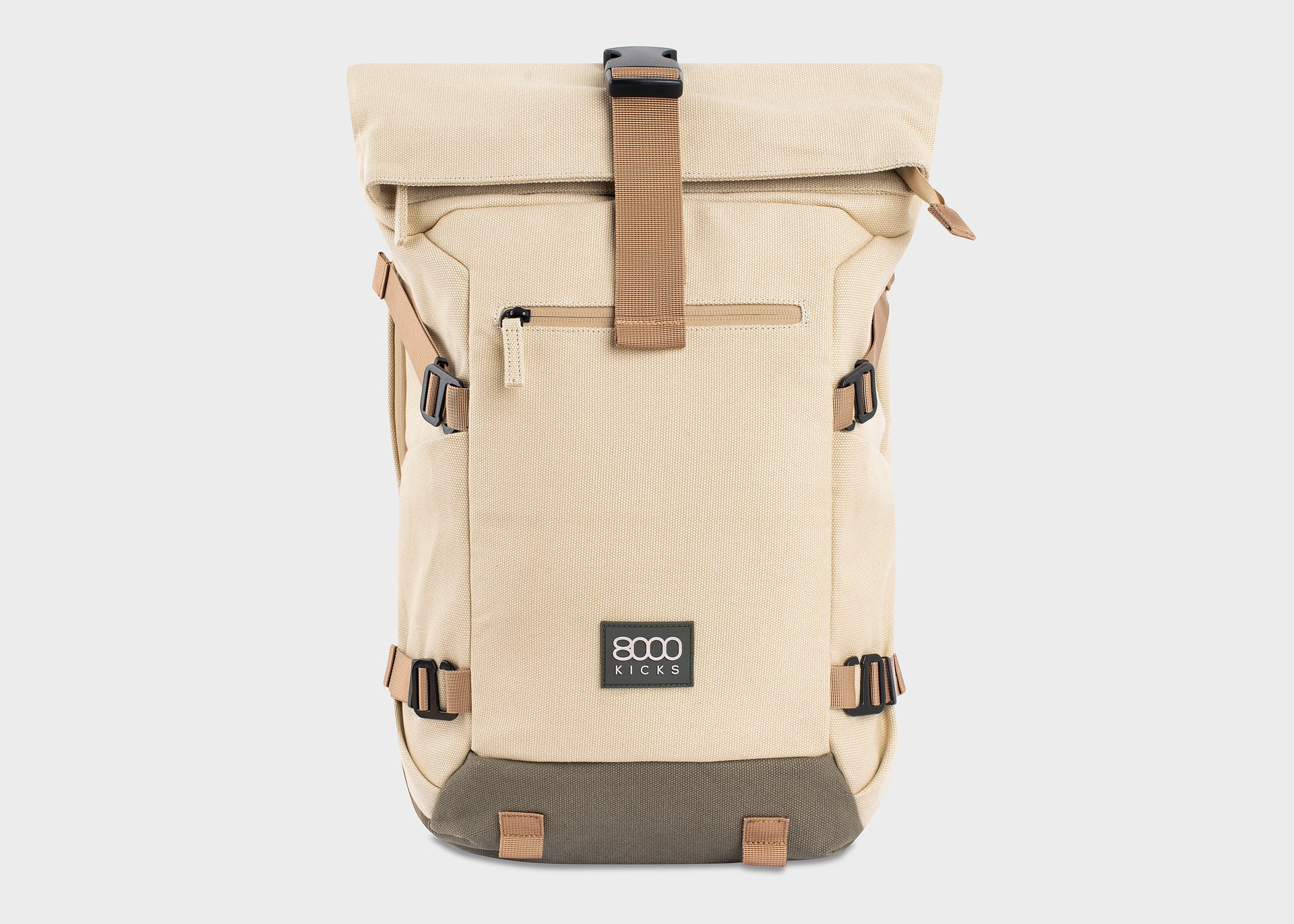 Nomad Hemp Rolltop Backpack Beige