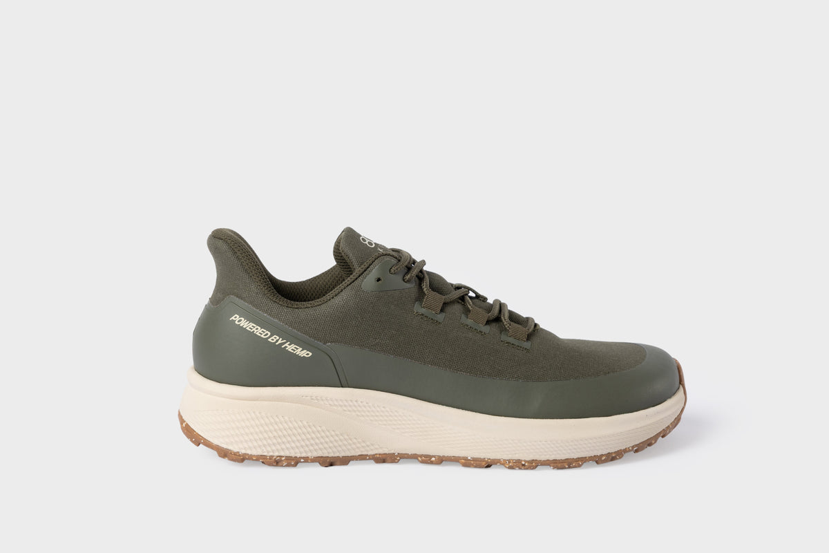 Trekker Wide Toe Box for Men in Dark Green