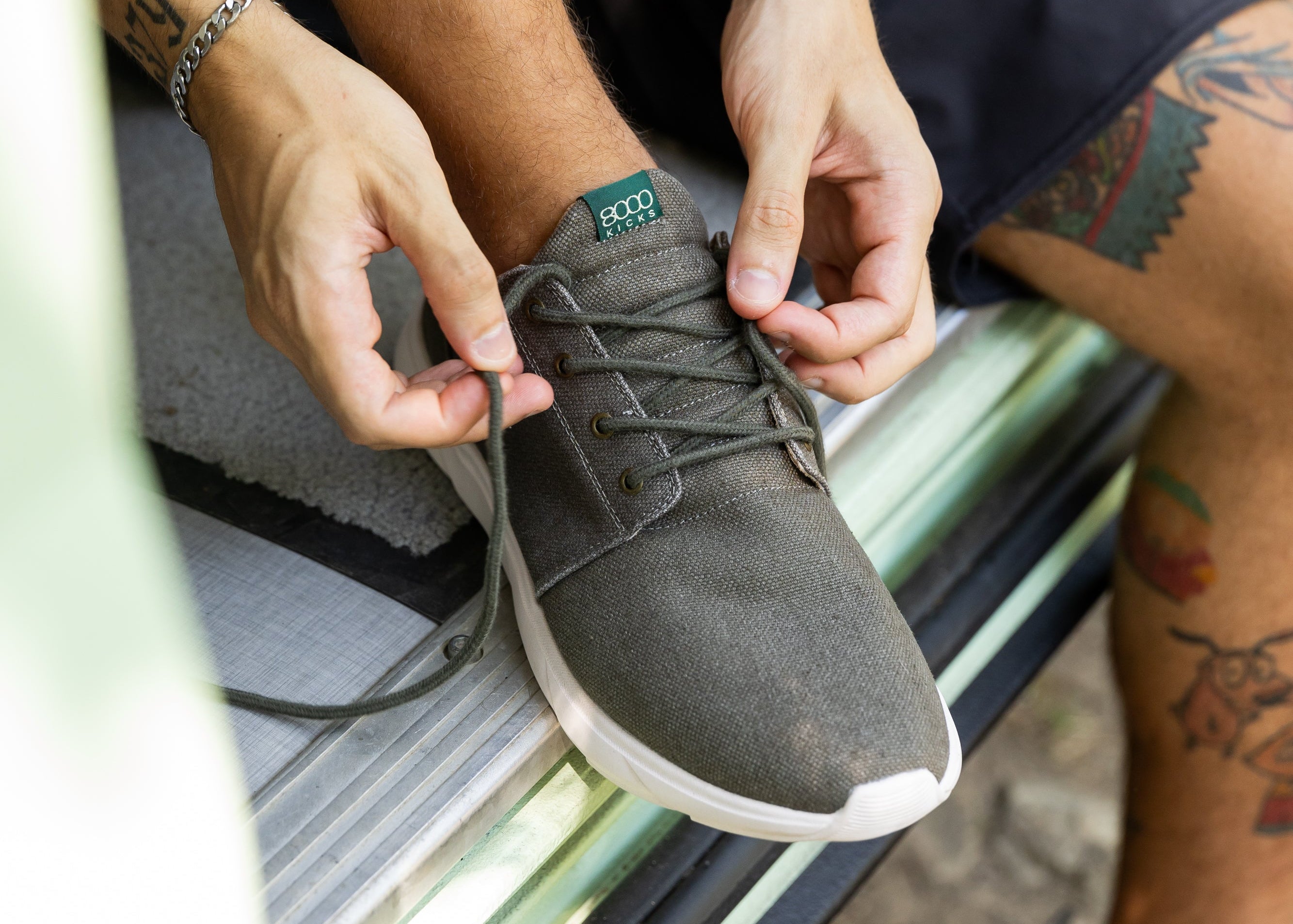 Full Black Waterproof Hemp Shoes For Women | 8000Kicks