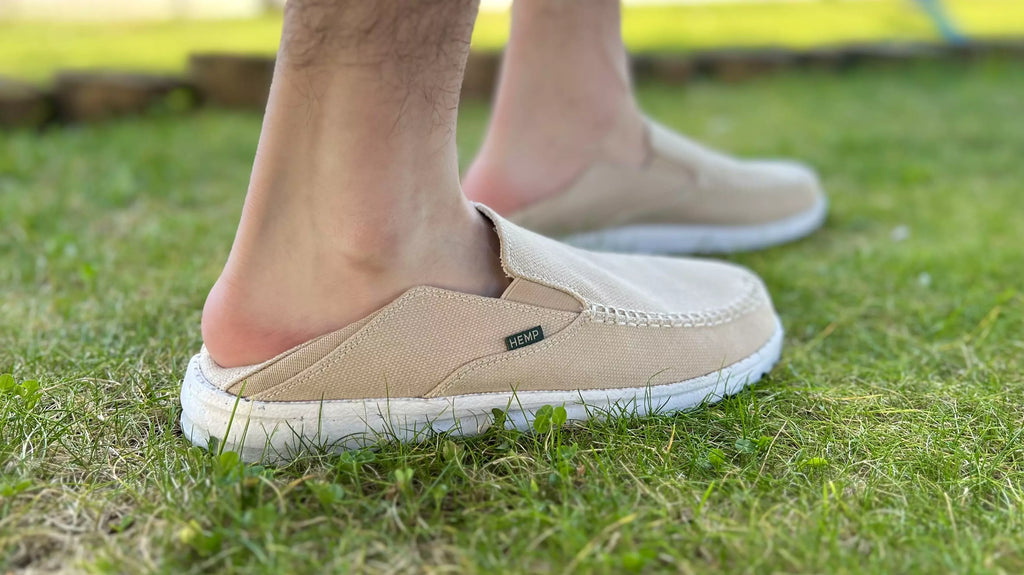 Men's hemp best sale slip on shoes