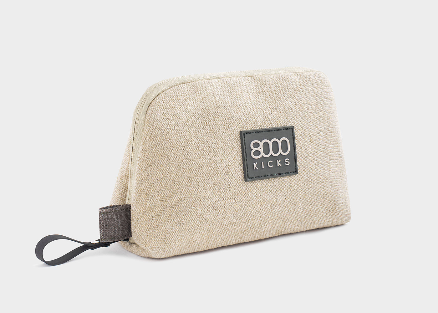 Double Sleeve Vegan Hemp Laptop Case | Black, L - 8000kicks Bags