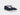 A pair of women's navy blue Seeker for Women hemp shoes.