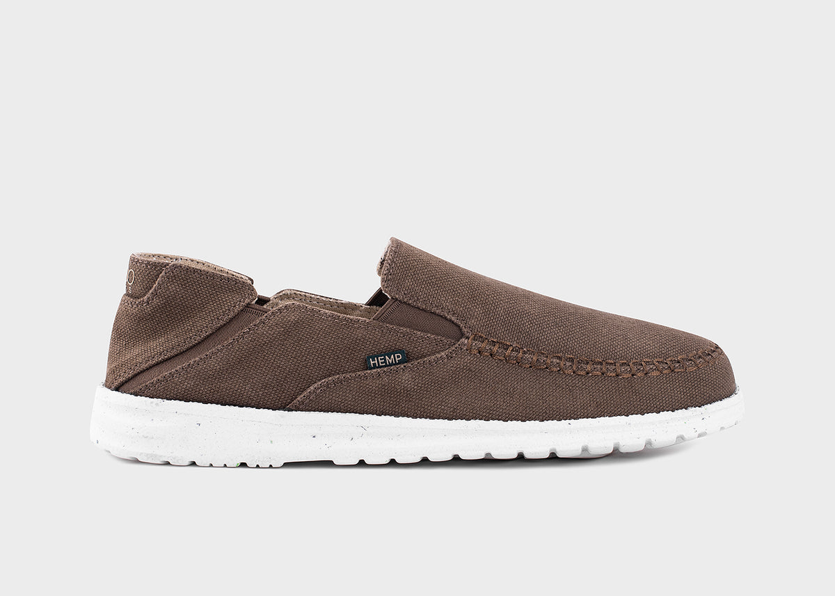 SunSlide Hemp Slip on Dark
