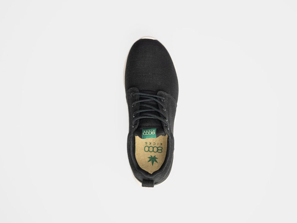 Explorer V2 for Men | Black and White | Hemp & Waterproof – 8000Kicks