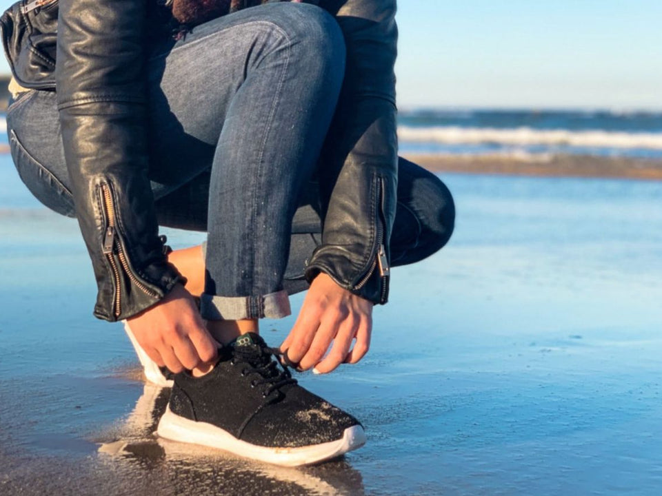 Explorer V2 for Men | Black and White | Hemp & Waterproof – 8000Kicks